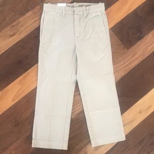 Crewcuts straight leg khaki pants